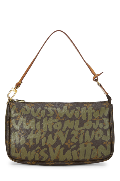 LIMITED EDITION Olive Green Louis Vuitton x Stephen Sprouse