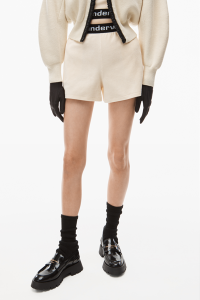 Alexander Wang Carter Mid-heel Lug Loafer In Leather In Black