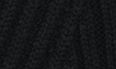 Ugg Rib Knit Scarf In Black