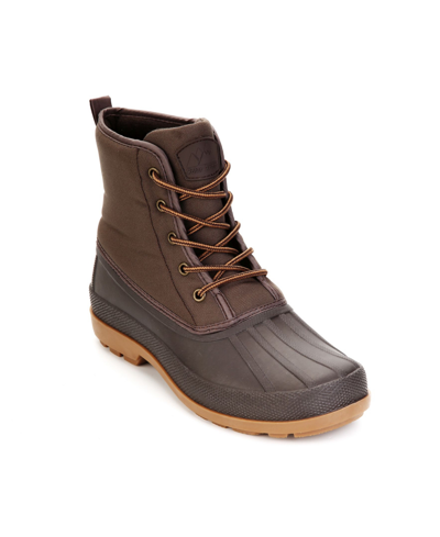 Shop Polar Armor Men's All-weather Canvas Duck-toe Boots In Brown