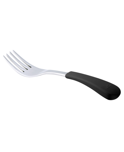 Shop Avanchy Baby Boys And Girls Stainless Steel Baby Fork 2 Pack In Black