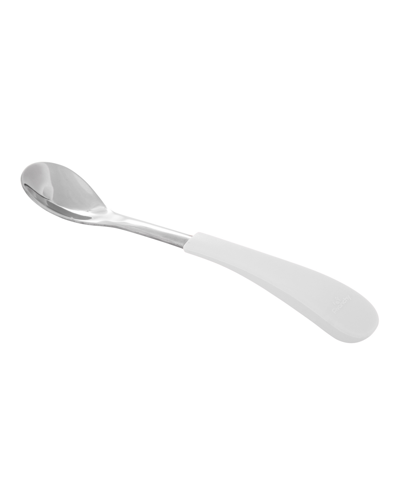 Shop Avanchy Baby Boys And Girls Stainless Steel Spoons, 2 Pack In White