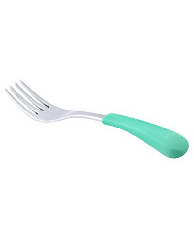 Shop Avanchy Baby Boys And Girls Stainless Steel Baby Fork 2 Pack In Green