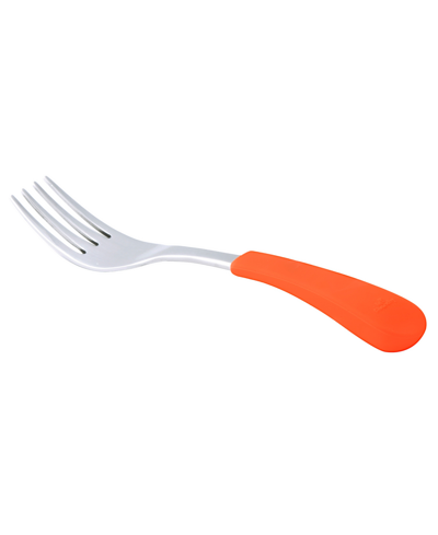 Shop Avanchy Baby Boys And Girls Stainless Steel Baby Fork 2 Pack In Orange