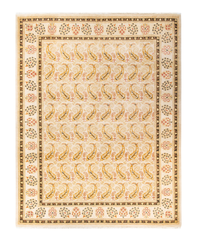 Shop Adorn Hand Woven Rugs Closeout!  Mogul M1515 9'2" X 12'1" Area Rug In Ivory