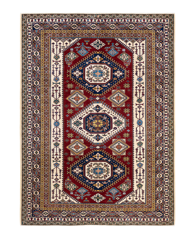 Shop Adorn Hand Woven Rugs Tribal M18600 6'10" X 9'8" Area Rug In Ivory
