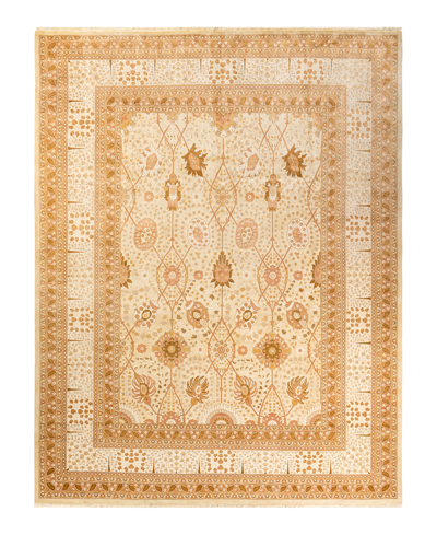 Shop Adorn Hand Woven Rugs Mogul M1273 9'2" X 12'2" Area Rug In Ivory