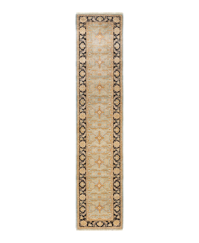 Shop Adorn Hand Woven Rugs Closeout!  Eclectic M14781 2'6" X 12'4" Runner Area Rug In Mist