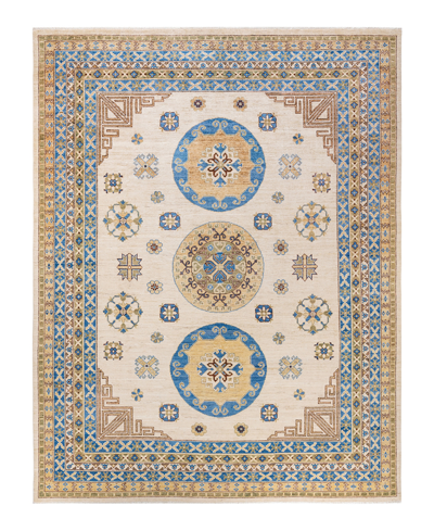 Shop Adorn Hand Woven Rugs Khotan M18975 9' X 11'10" Area Rug In Ivory