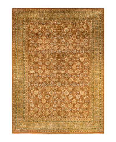 Shop Adorn Hand Woven Rugs Mogul M13456 10'1" X 14'4" Area Rug In Brown