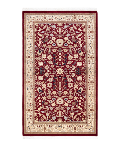 Shop Adorn Hand Woven Rugs Closeout!  Mogul M1487 3'2" X 5'3" Area Rug In Red