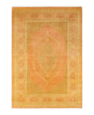 Shop Adorn Hand Woven Rugs Closeout!  Mogul M149493 6'2" X 9' Area Rug In Yellow