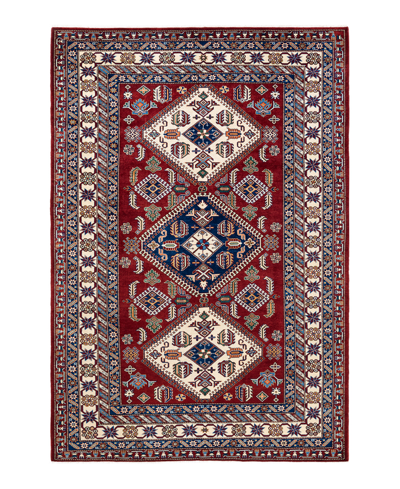 Shop Adorn Hand Woven Rugs Tribal M184966 6'9" X 10' Area Rug In Red