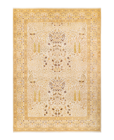 Shop Adorn Hand Woven Rugs Mogul M1611 9' X 12'10" Area Rug In Ivory