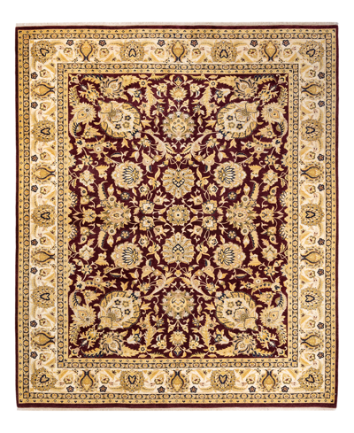 Shop Adorn Hand Woven Rugs Mogul M13520 9'4" X 11'9" Area Rug In Red