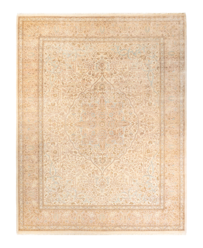 Shop Adorn Hand Woven Rugs Mogul M13667 9'1" X 12'3" Area Rug In Ivory