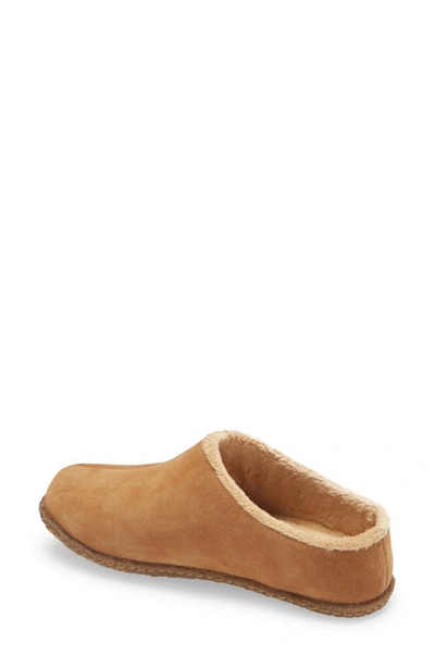 Sorel Youth Lanner Ridge Ii Slipper In Camel Brown