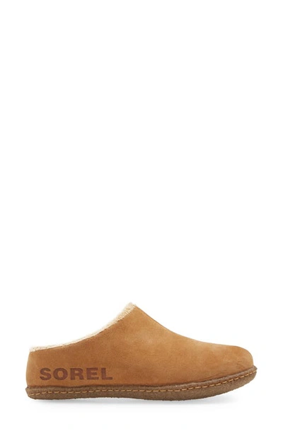 Sorel Youth Lanner Ridge Ii Slipper In Camel Brown