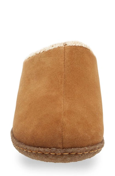 Sorel Youth Lanner Ridge Ii Slipper In Camel Brown