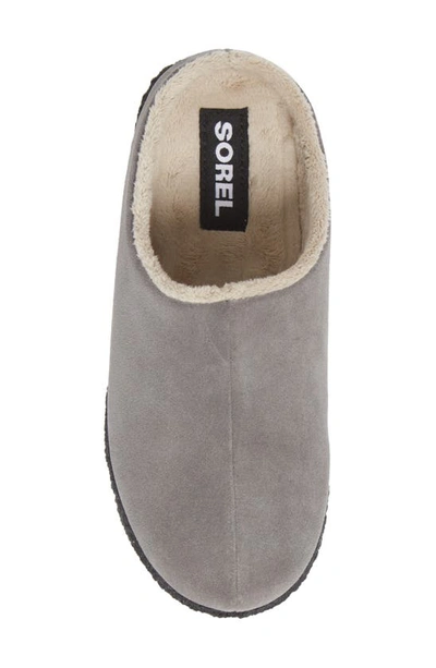 Sorel Youth Lanner Ridge Ii Slipper In Quarry