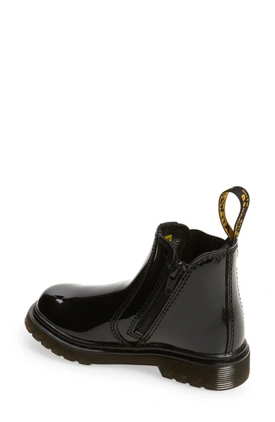 Shop Dr. Martens' 2976 Patent Leather Cheslea Boot In Black