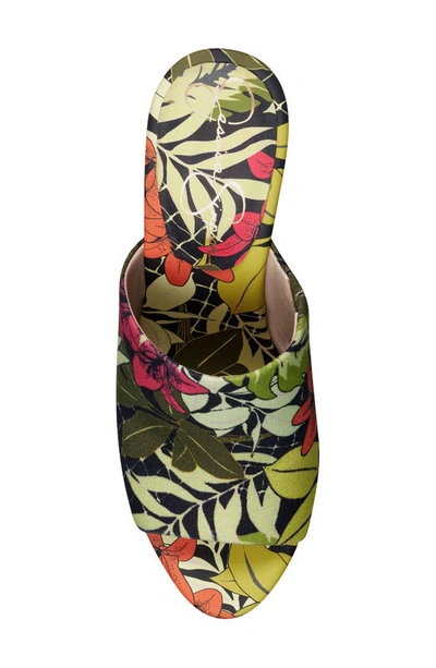 Shop Jessica Simpson Shelbie Platform Slide Sandal In Tropical Multi