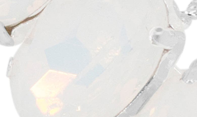 Brides And Hairpins Elula Opal Comb In Silver