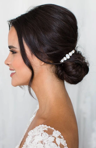 Shop Brides And Hairpins Elula Opal Comb In Gold