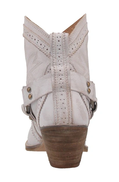 Shop Dingo Gummy Bear Ankle Boot In Off White