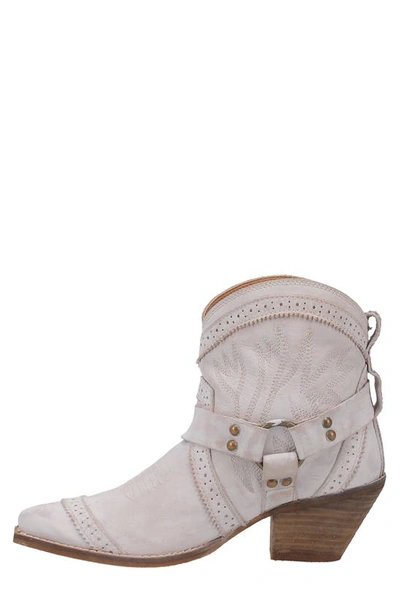 Shop Dingo Gummy Bear Ankle Boot In Off White