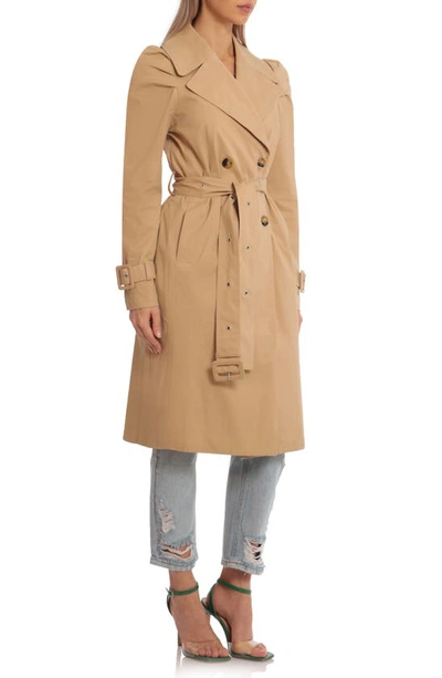 AVEC LES FILLES PUFF SHOULDER TRENCH COAT 