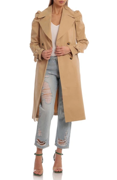 AVEC LES FILLES PUFF SHOULDER TRENCH COAT 