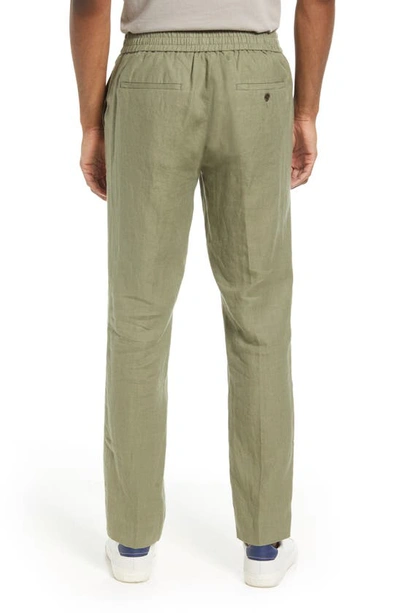 Shop Vince Lightweight Hemp Pants In Feathergrass