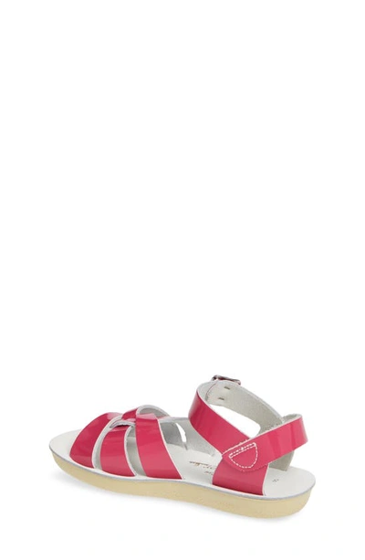 Shop Salt Water Sandals By Hoy Swimmer Sandal In Shiny Fuchsia