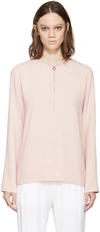 STELLA MCCARTNEY Pink Zippered Arlesa Blouse