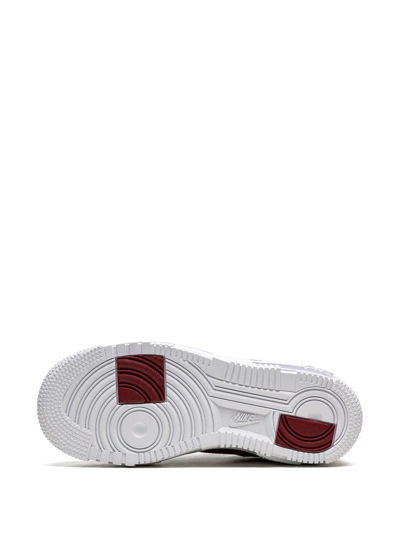 Nike Air Force 1 Pixel Sneakers In Red
