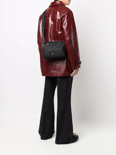 Shop Givenchy 4g Light Messenger Crossbody Bag In Schwarz