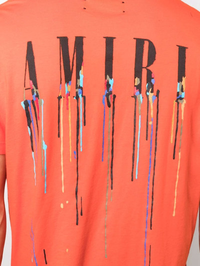 Amiri Spray Paint MA Tee Drip WHITE shirt T-Shirt Mens Size XL - with Tags