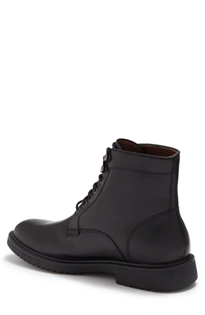 Shop Warfield & Grand Warfield And Grand Styles Leather Lace-up Boot In Black