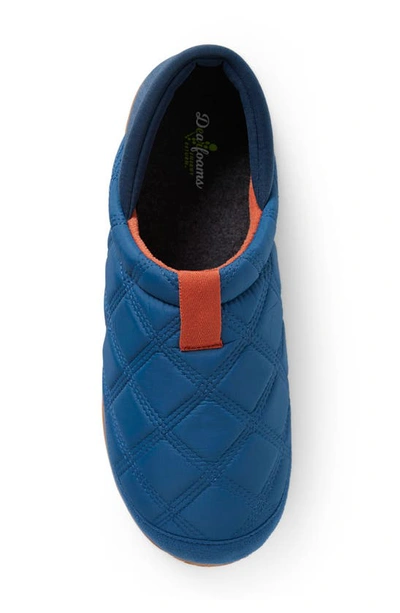 Dearfoams Men's River Closed Back With Collapsible Heel Slippers Men's Shoes In Deep Oasis
