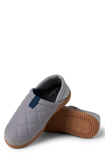 Dearfoams Men's River Closed Back With Collapsible Heel Slippers In Medium Grey