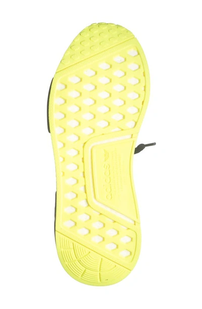Shop Adidas Originals Originals Nmd R1 Sneaker In Core Black/ Semi Frozen Yellow