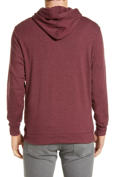 Shop The Normal Brand Puremeso Pullover Hoodie In Wine