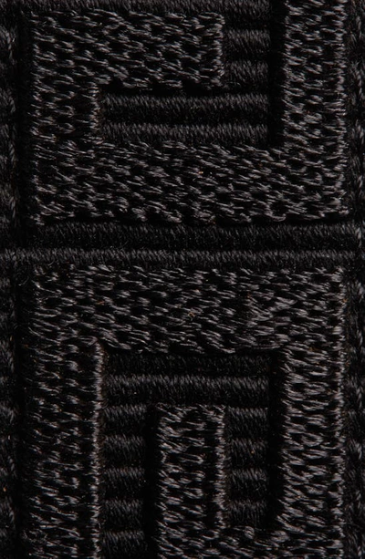 Shop Givenchy 4g Monogram Leather Belt In Black