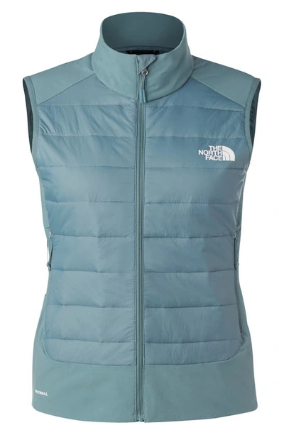Shop The North Face Shelter Cove Quilted Vest In Goblin Blue