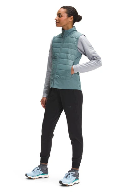 Shop The North Face Shelter Cove Quilted Vest In Goblin Blue