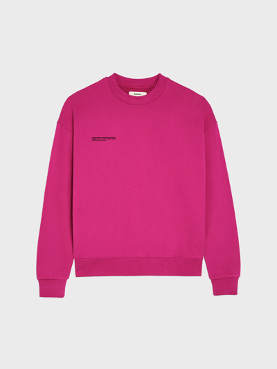 Shop Pangaia Archive 365 Midweight Sweatshirt — Foxglove Pink Xxl