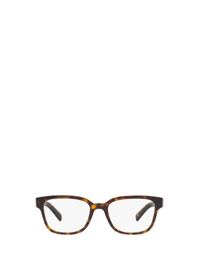 Shop Prada Eyewear Pr 04yv Tortoise Glasses