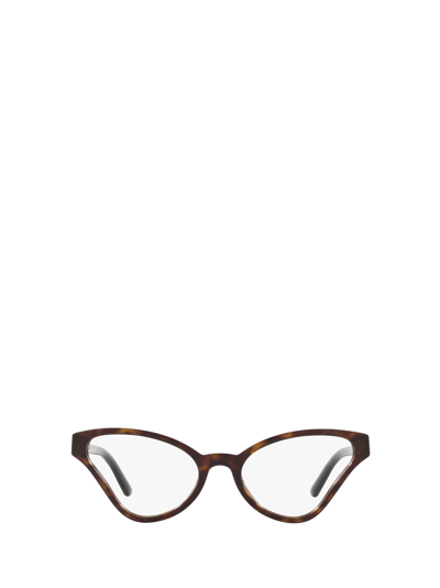 Shop Prada Eyewear Pr 06xv Havana Glasses