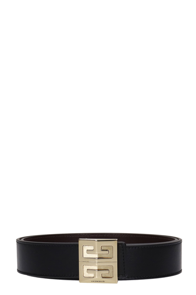 Shop Givenchy Belts In Brown Leather